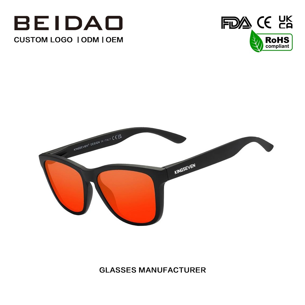 क्लासिक स्क्वायर TR90 ध्रुवीकृत धूप का चश्मा