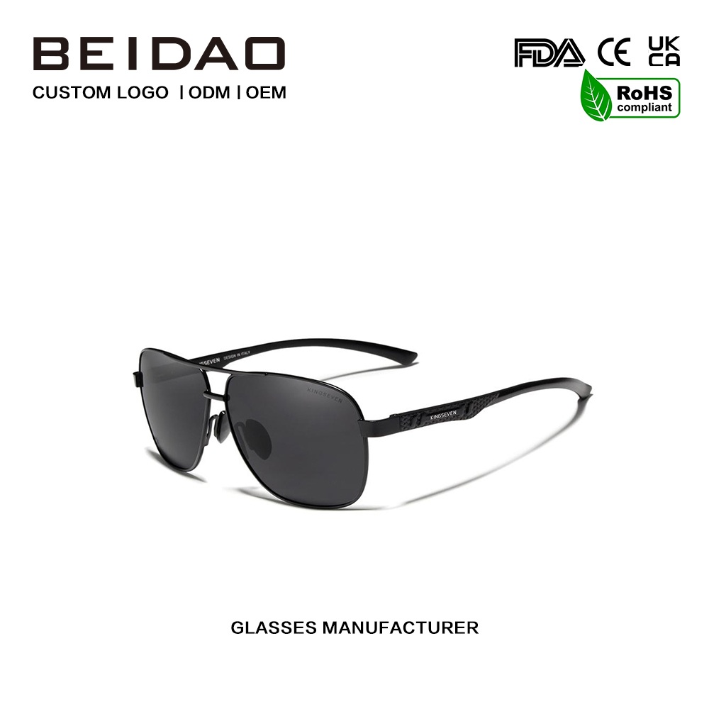 चश्मा पुरुषों के हस्तनिर्मित ध्रुवीकृत धूप का चश्मा