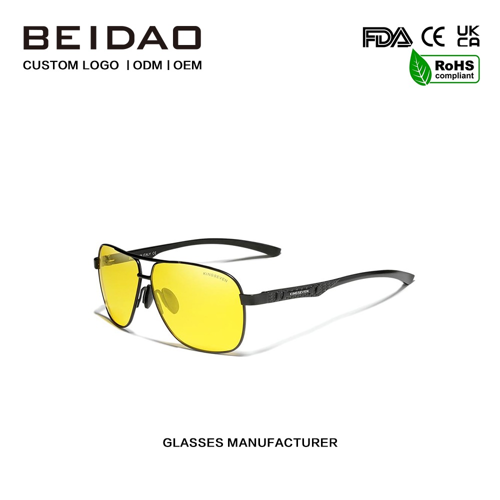 रात्रि दृष्टि हस्तनिर्मित ध्रुवीकृत धूप का चश्मा