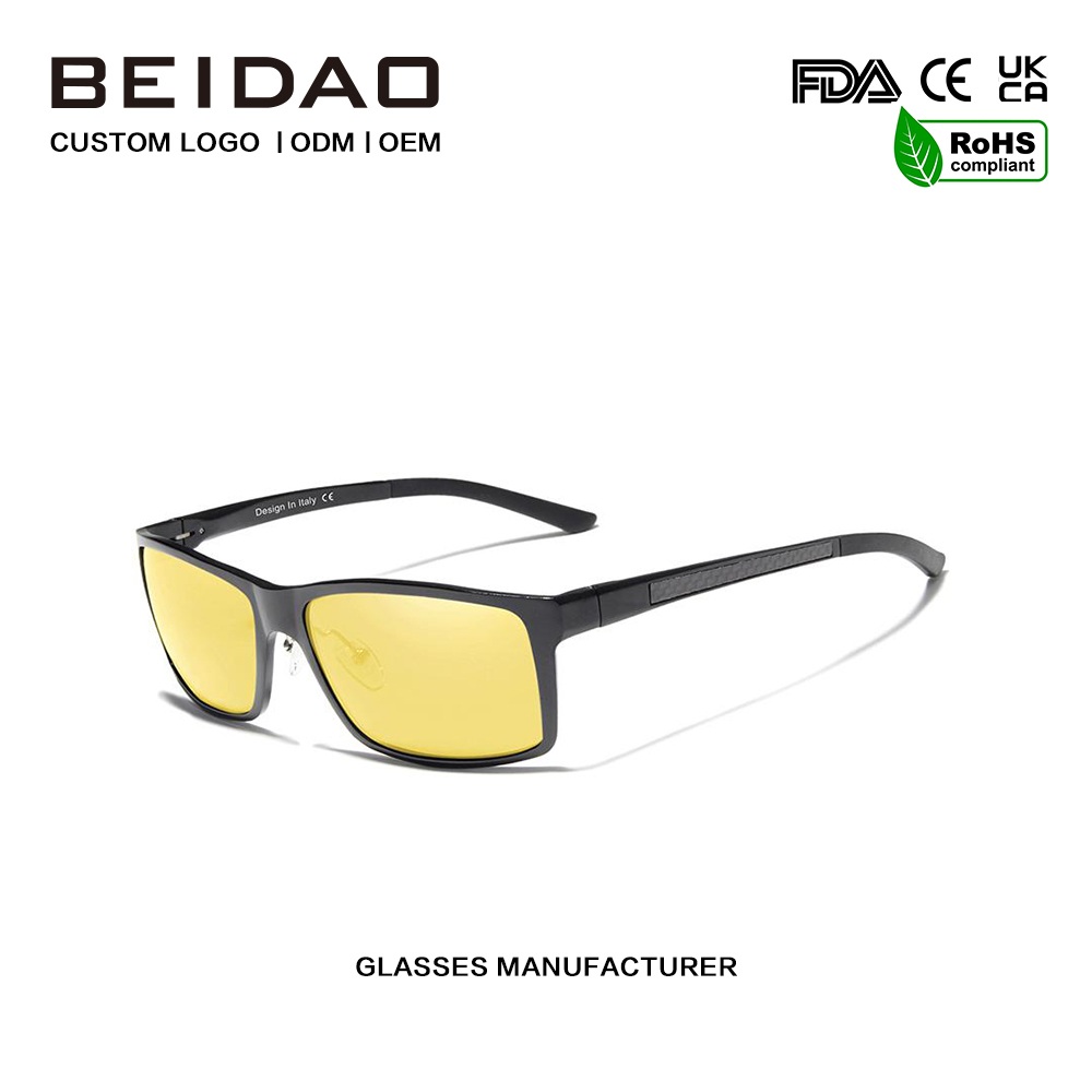 रात्रि दृष्टि TR90 ध्रुवीकृत धूप का चश्मा