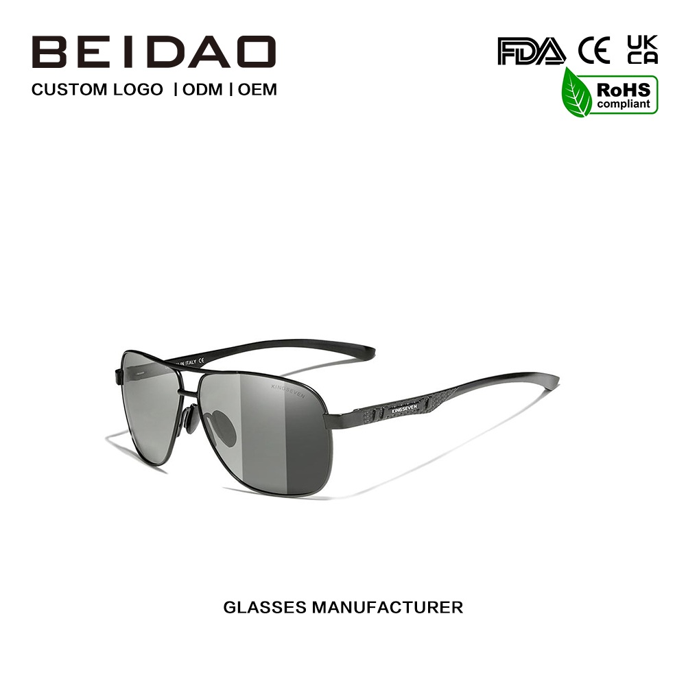 फोटोक्रोमिक हस्तनिर्मित ध्रुवीकृत धूप का चश्मा